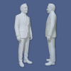 Miniatura 3D Personalizada - Estilo Boneco Masculino